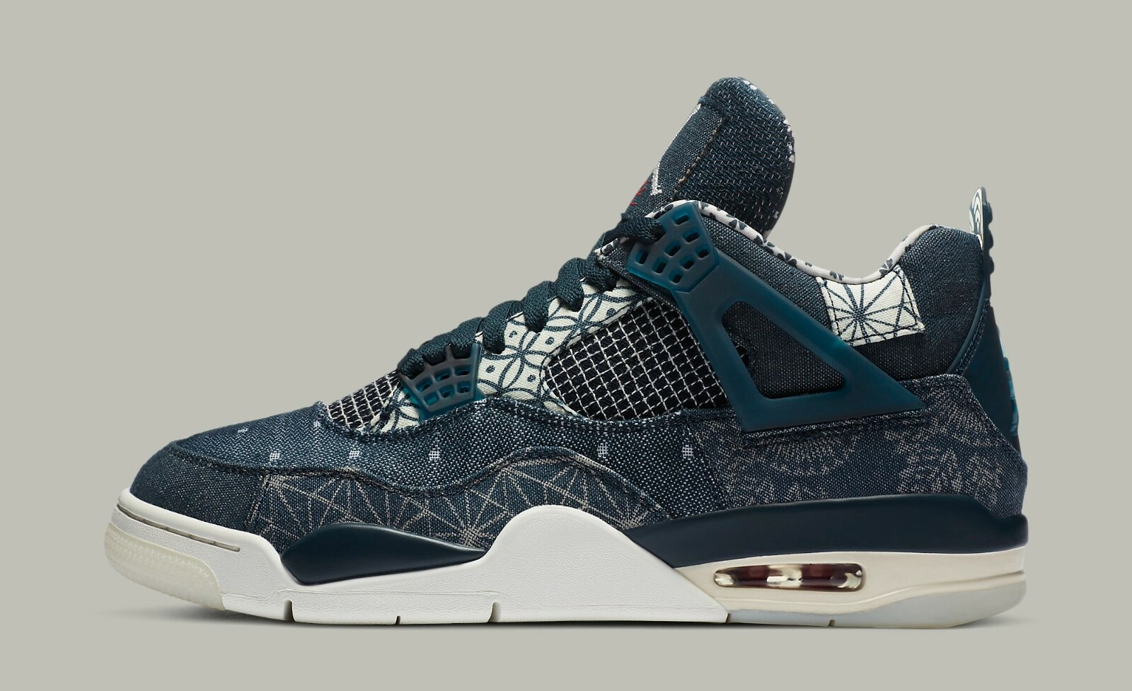 Nike Air Jordan 4 IV Retro SE Sashiko size 16. CW0898-400. Dee Ocean Red  Blue.: купить с доставкой из США, цена 90 741 руб - (324469753900)